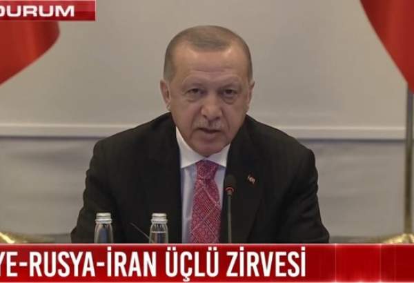 اردوغان: برای حفاظت از تمامیت ارضی سوریه تمام تلاش خود را خواهیم کرد