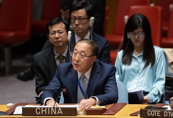  نماینده دائم چین در سازمان ملل خواستار لغو اقدامات یکجانبه علیه سوریه شد