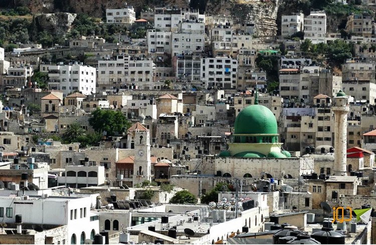 المساجد في مدينة نابلس بالضفة الغربية المحتلة