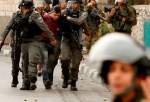 یورش نظامیان صهیونیست به مناطق مختلف کرانه باختری و بازداشت شماری از جوانان فلسطینی