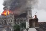 France: la cathédrale de Nantes en feu
