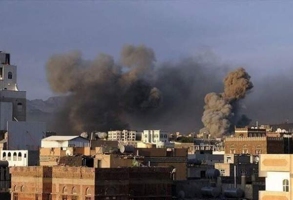 استان البیضاء یمن هدف بمباران جنگنده های سعودی قرار گرفت