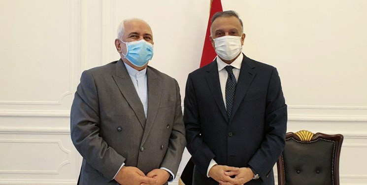 رئيس الوزراء العراقي يلتقي ظريف في بغداد