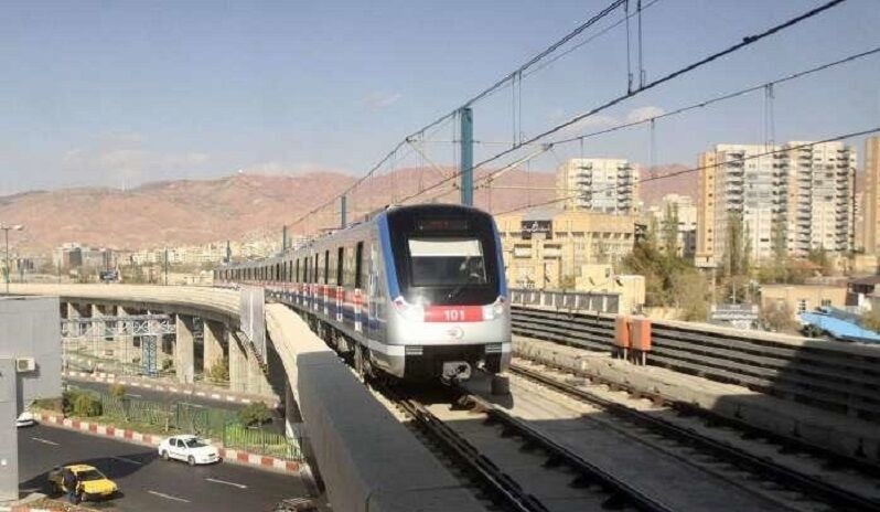 العربات إيرانية الصنع من الجيل الرابع على خطوط سكك مترو أنفاق طهران