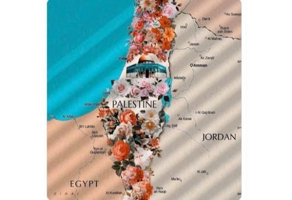 واکنش هنرمند مصری به حذف فلسطین از نقشه‌های گوگل
