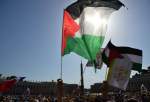 تظاهرات مردم اتریش علیه اقدامات غیر قانونی رژیم صهیونیستی در فلسطین
