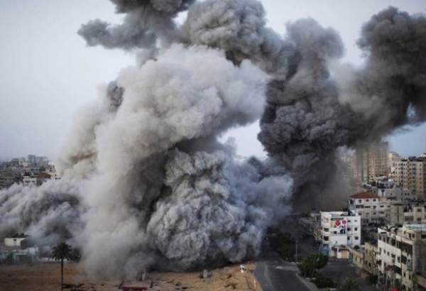 اسرائیل کے جنگی طیاروں کی غزہ پر شدید بمباری