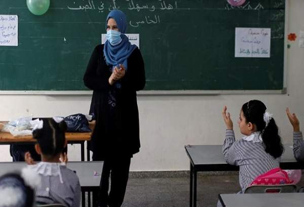 بازگشایی مدارس غزه پس از ۵ ماه تعطیلی به دلیل کرونا