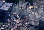 انفجار قوي يهز مدينة بالتيمور الأمريكية وسوى عدة منازل بالأرض  