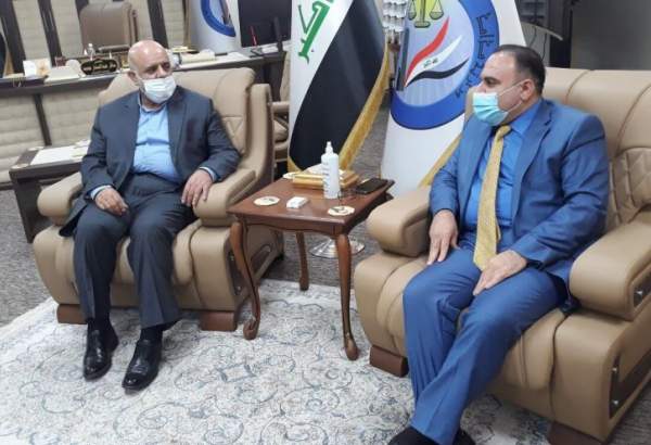 رایزنی سفیر ایران در عراق با وزیر دادگستری این کشور
