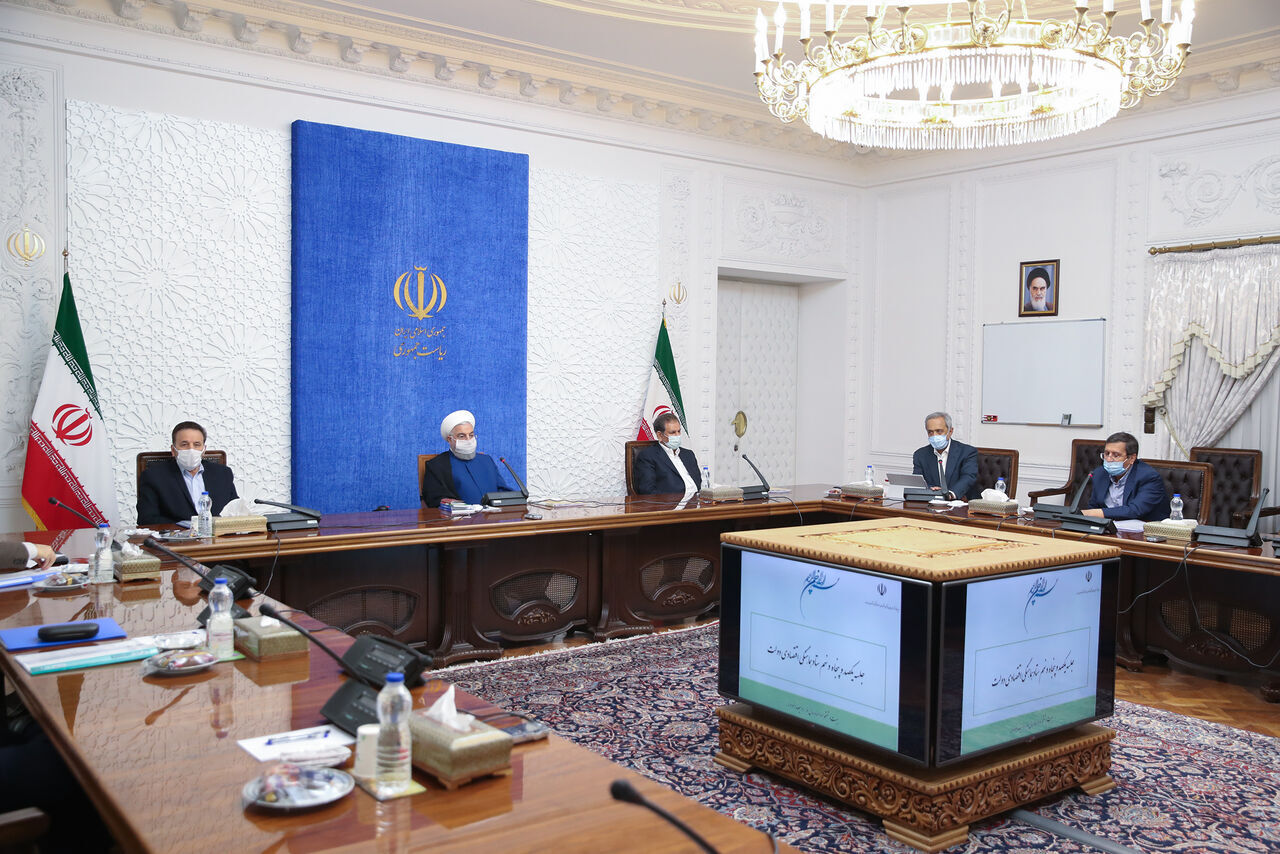 روحاني : المبدأ الاساس في سياسة الحكومة هو ايجاد الاستقرار في الاقتصاد