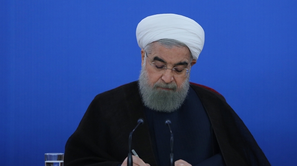 الرئيس روحاني يعزي بوفاة آية الله محمد علي تسخيري
