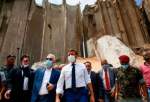 خشم کاربران لبنانی از سفر ماکرون به بیروت
