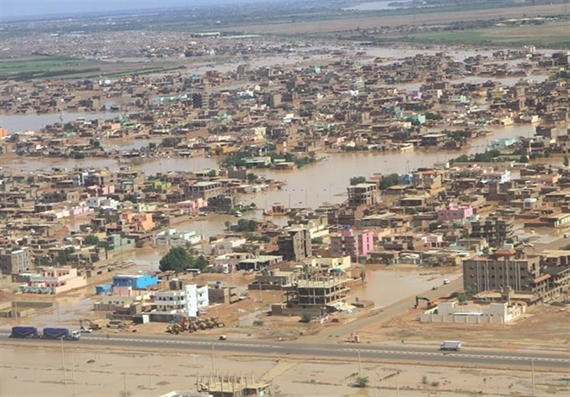 اخر حصيلة الفيضانات والأمطار في السودان 150 قتيل وجريح ودمار 24 ألف منزل