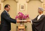 سفیر جدید ایران رونوشت استوارنامه خود را تسلیم وزیر خارجه عمان کرد