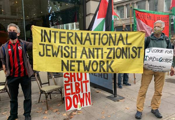 تظاهرات ضدصهیونیستی در لندن برگزار شد