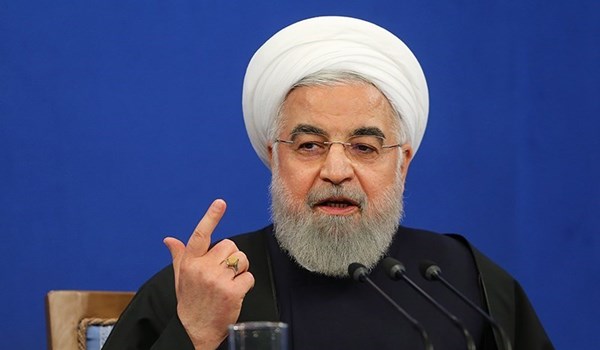 الرئيس روحاني: الصهاينة واذنابهم جددوا مسار الاساءة للاسلام والنبي الاكرم (ص)