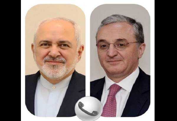 گفت و گوی تلفنی ظریف و وزیر خارجه ارمنستان