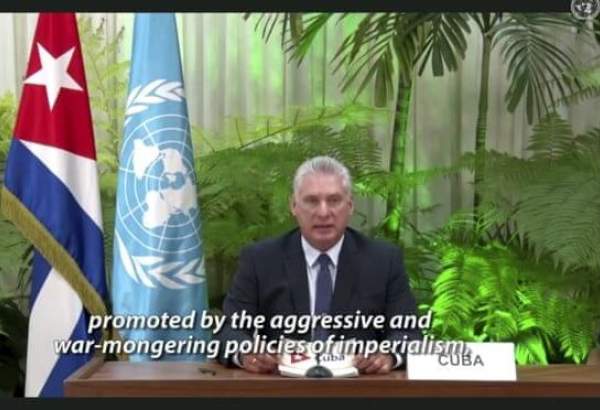 انتقادات شدید رییس ‌جمهور کوبا از ترامپ در مجمع عمومی سازمان ملل