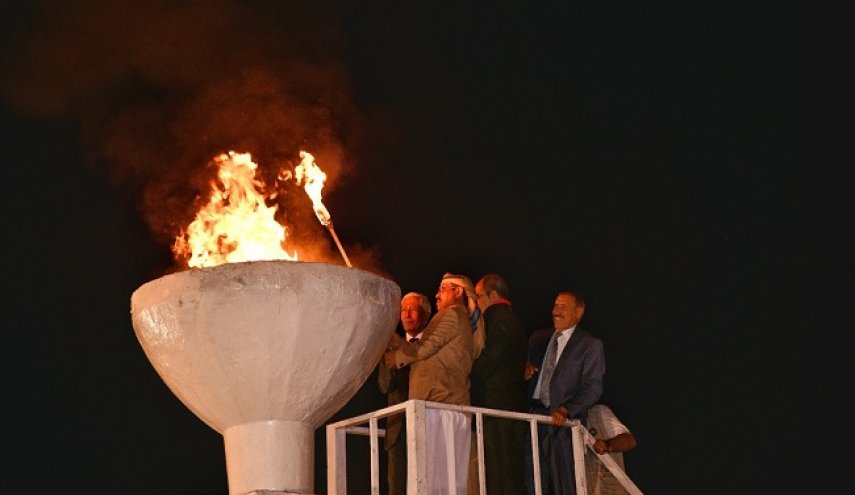 حفل إيقاد شعلة العيد الـ 58 لثورة 26 سبتمبرفي صنعاء  