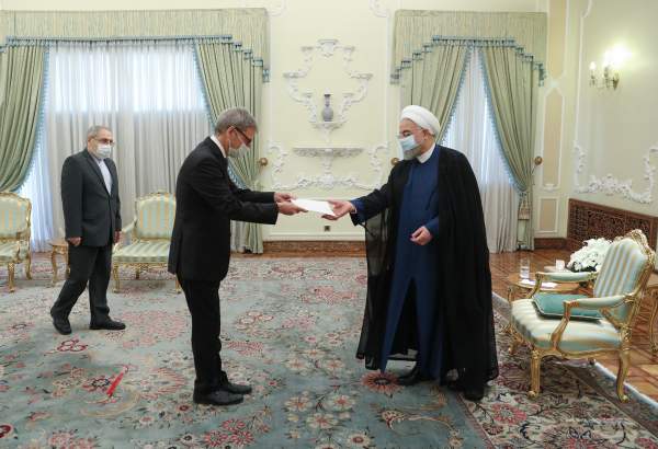 روحانی: ایران آماده گسترش همکاری‌های خود با دانمارک در زمینه‌های اقتصادی، علمی و تجاری است