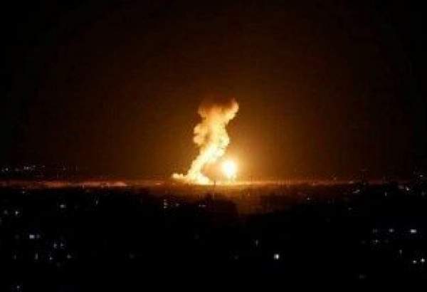 حمله هوایی و توپخانه ای رژیم‌صهیونیستی به نوار غزه