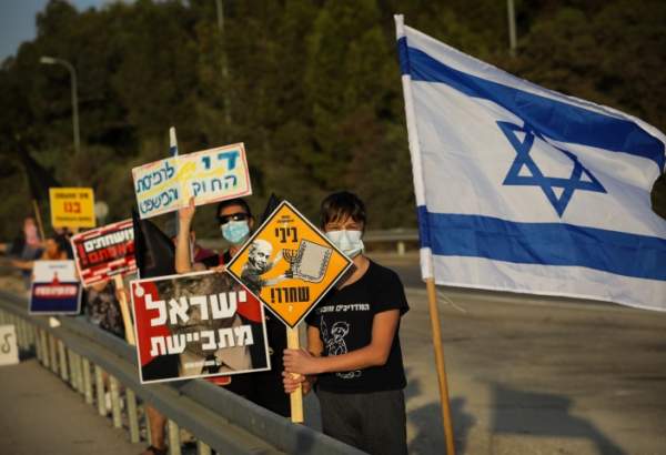 تظاهرات علیه نتانیاهو در فلسطین اشغالی ادامه دارد