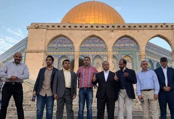 فلسطینیوں نے متحدہ عرب امارات کے وفد کو مسجد اقصی سے نکل دیا۔