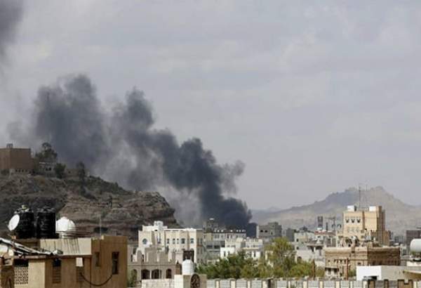 گلوله باران شهر الجاح یمن توسط نیروهای سعودی