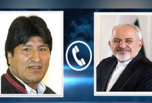 گفت‌وگوی تلفنی ظریف با رئیس جمهور پیشین بولیوی