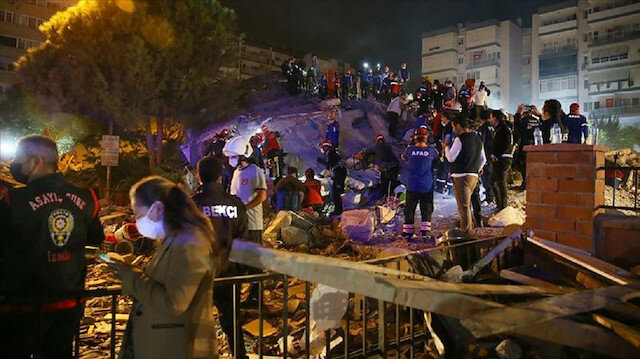 زلزال بقوة 6.6 درجات يضرب ولاية إزمير غربي تركيا یوم الجمعة  