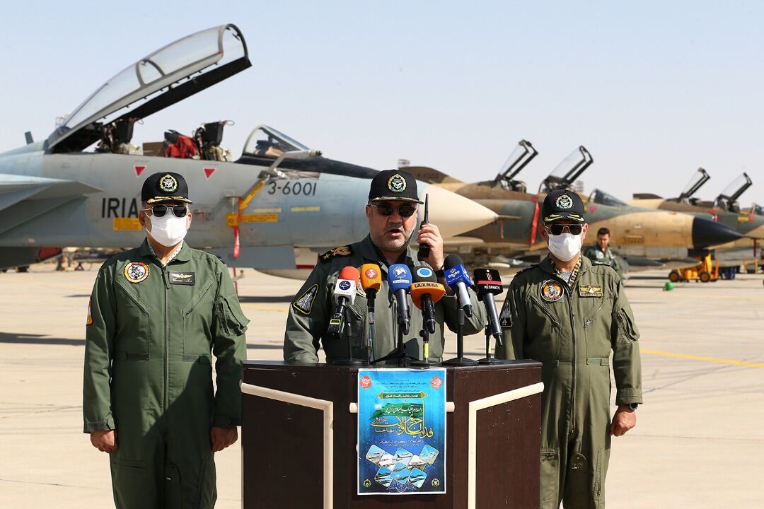 بدء مناورة القوة الجوية للجيش الإيراني صباح الاثنين من 7 قواعد جوية