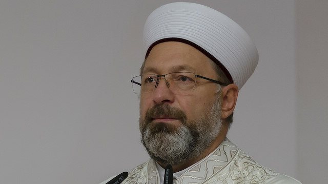 رئيس الشؤون الدينية التركية علي أرباش