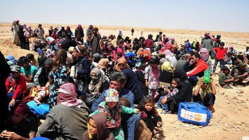روسيا: استئناف خروج النازحين السوريين من مخيم الركبان "حدود الأردن مع سوريا"