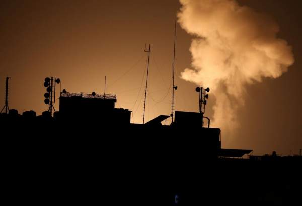 اسرائیلی فضائیہ کی غزہ پٹی پر فضائی بمباری