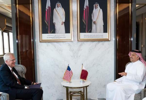 دیدار وزیر دفاع قطر با سرپرست وزارت دفاع آمریکا
