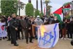 Les Marocains brûlent le drapeau israélien en solidarité avec la Palestine