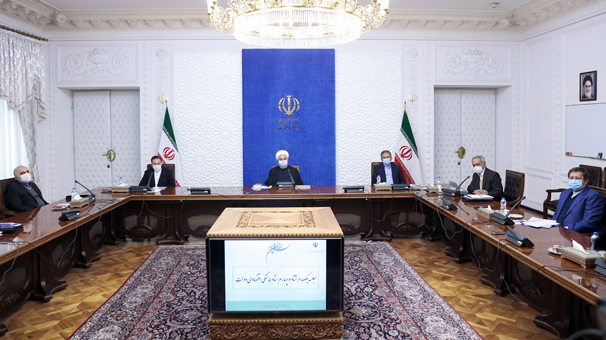 روحاني : تمكنا من تحقيق انجازات باهرة من خلال صمود الشعب الايراني