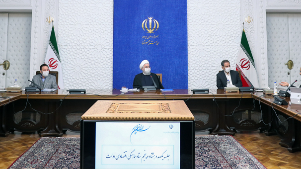 روحاني يشير الى فشل ترامب في تحقيق حلمه بتصفير صادرات النفط الايراني