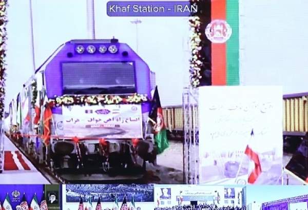 Iran, Afghanistan president inaugurate Khaf-Herat railway via videoconferencing