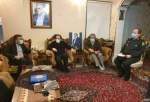 دیدار اعضای کمیسیون امنیت مجلس با خانواده شهید فخری زاده