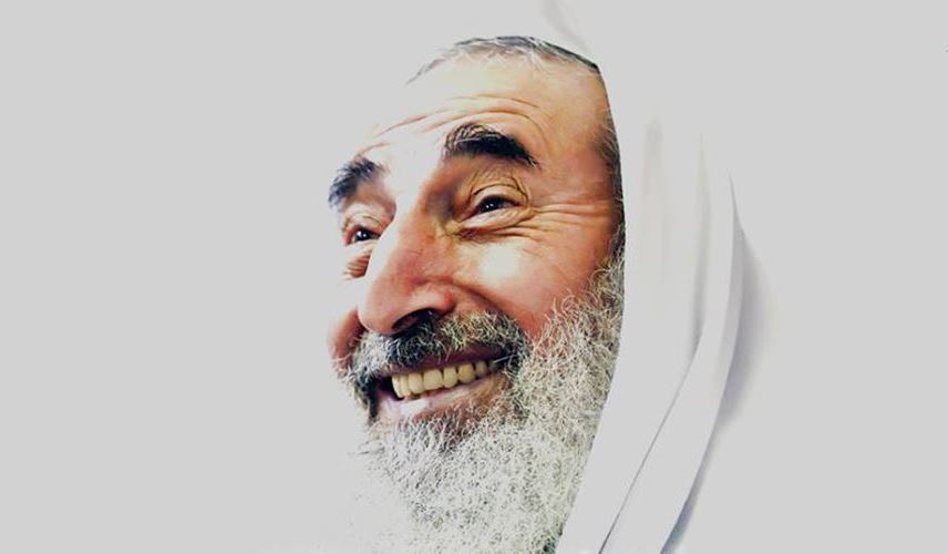 الشهيد "الشيخ أحمد ياسين" مؤسس حركة المقاومة الإسلامية "حماس"