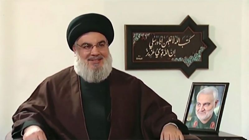 السيد نصر الله : استهداف قادة حزب الله هو هدف إسرائيلي أميركي سعودي مشترك  (1)  