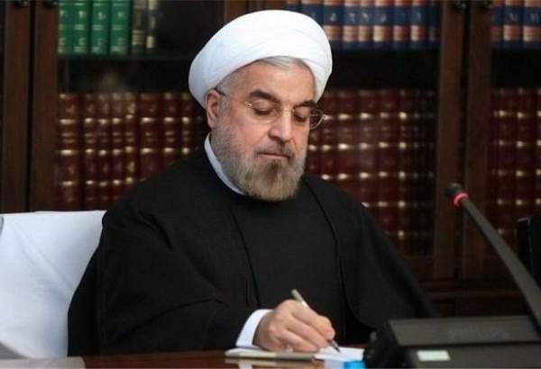 روحانی درگذشت مادر شهیدان شاه حسینی را تسلیت گفت