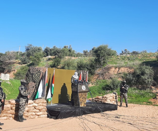 مانور نظامی گروههای مقاومت فلسطین با عنوان «تکیه گاه محکم»  