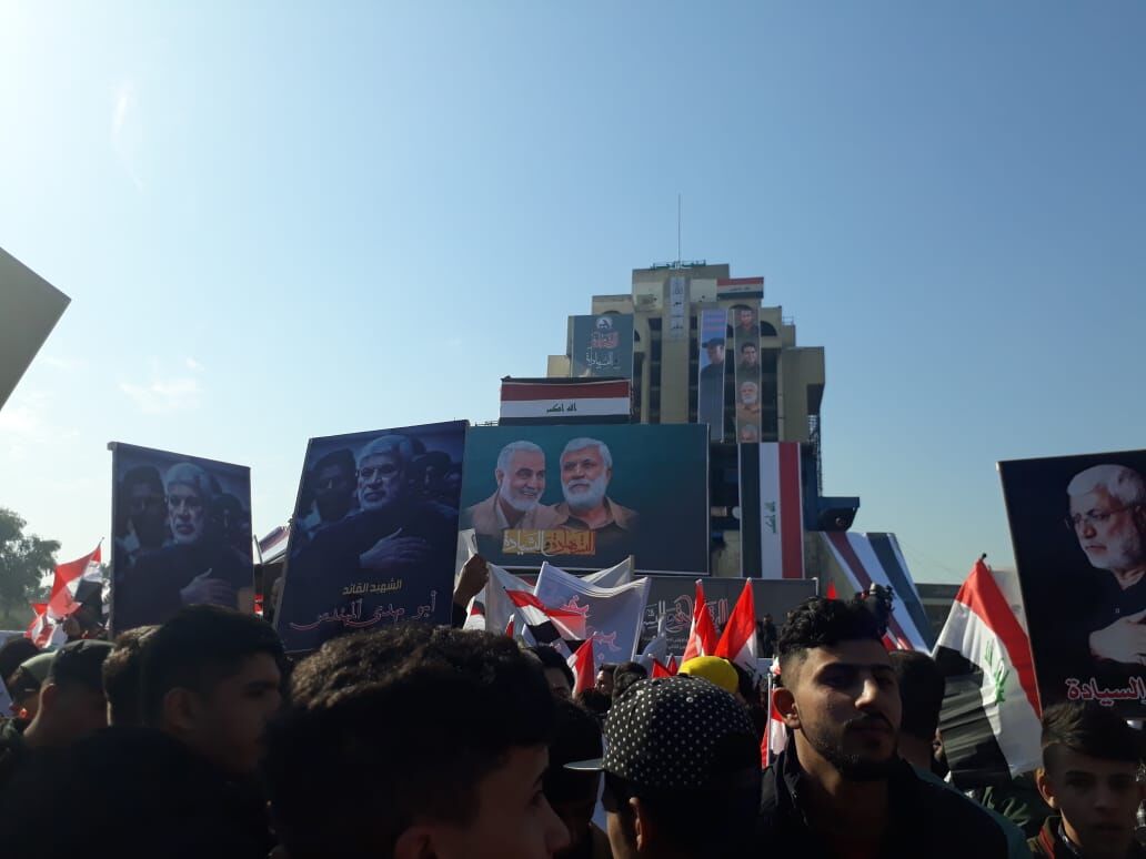 ساحة التحرير(بغداد) تحتضن مليونية ذكرى قادة النصر  