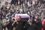 Thousands of Pakistani people attend funeral of slain Hazara Muslim miners (photo)  