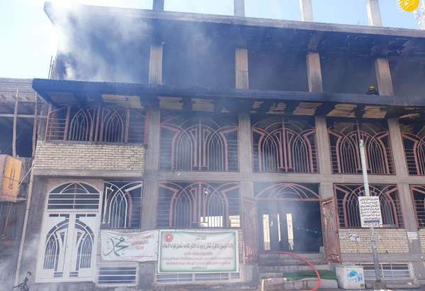 کربلائے معلی میں حضرت امام حسین (ع) کے روضہ کے قریب عمارت میں آگ لگ گئی۔