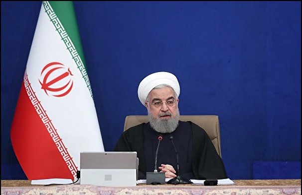روحاني:  نهاية ادارة ترامب ، مكللة بالخزي والعار