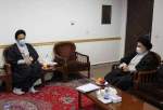 دیدار وزیر اطلاعات با رئیس شورای عالی جامعه مدرسین حوزه علمیه قم